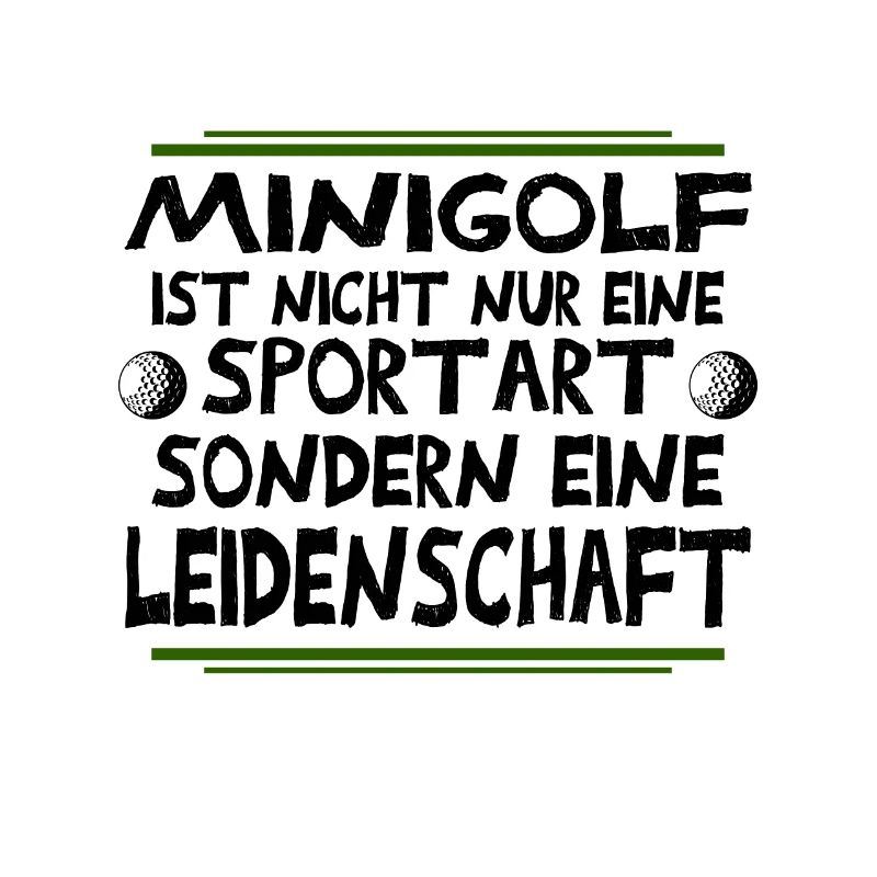Minigolf Leidenschaft