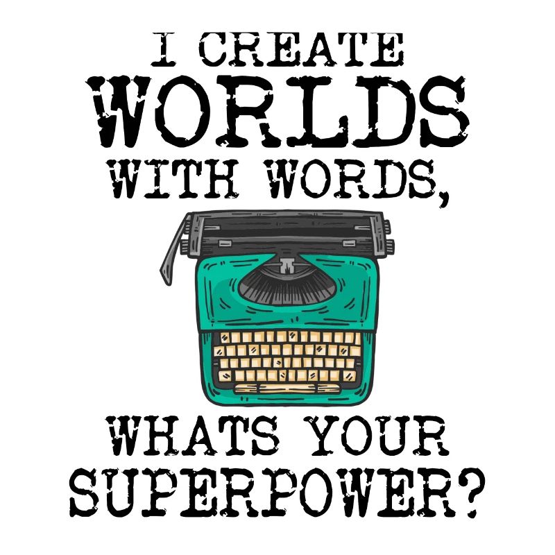 Author Writing Writer Literature Gift Idea
