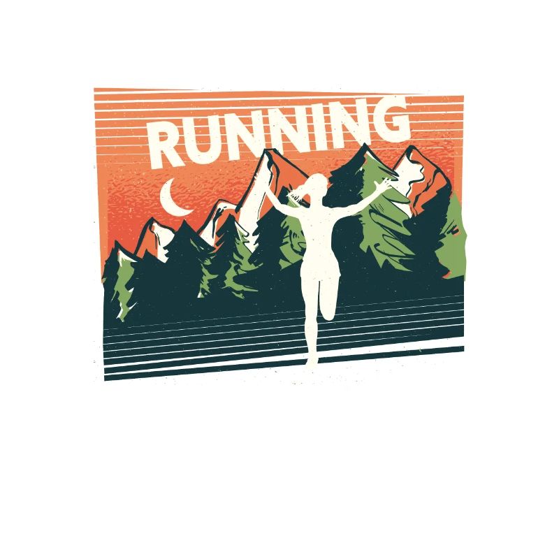 Marathon, Trailrunning Läuferin
