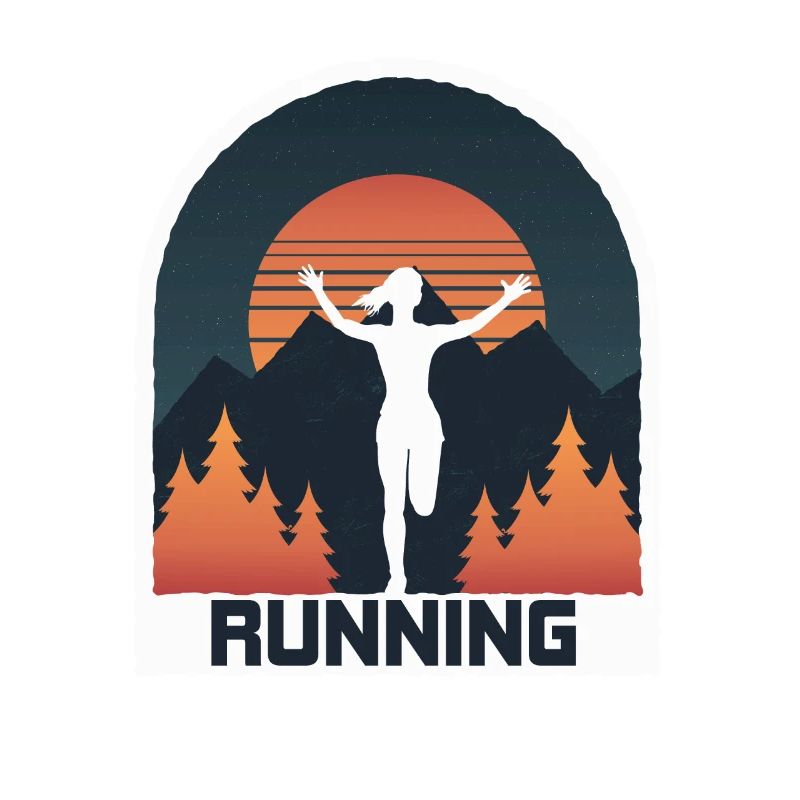 Marathon, Trailrunning Läuferin