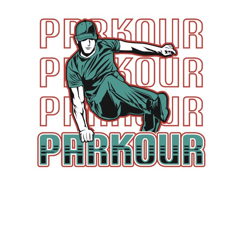 Freelaufender Parkour