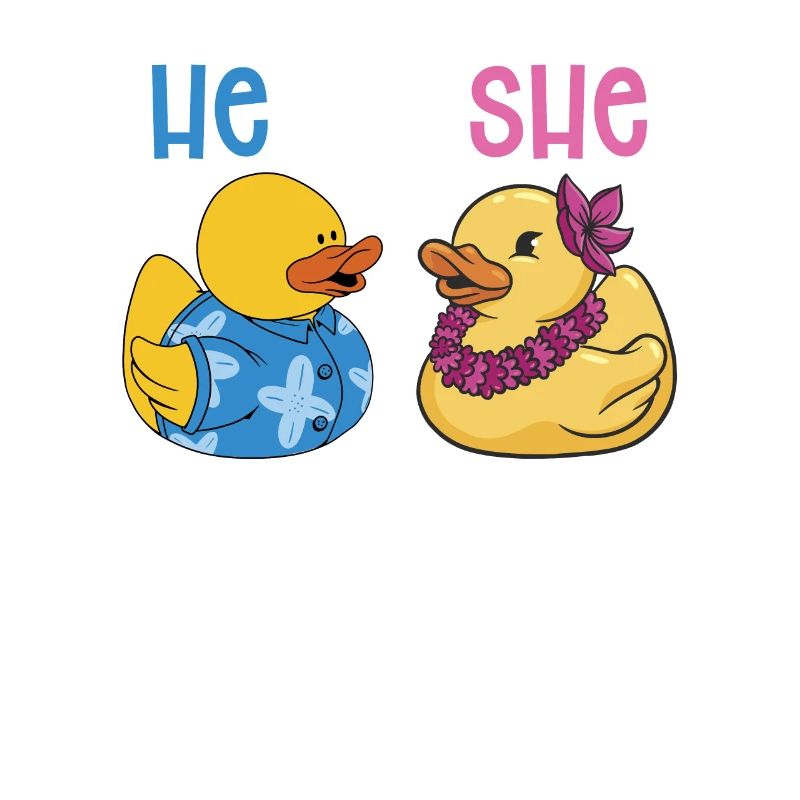 Er Oder Sie Watschelt Es Sein?