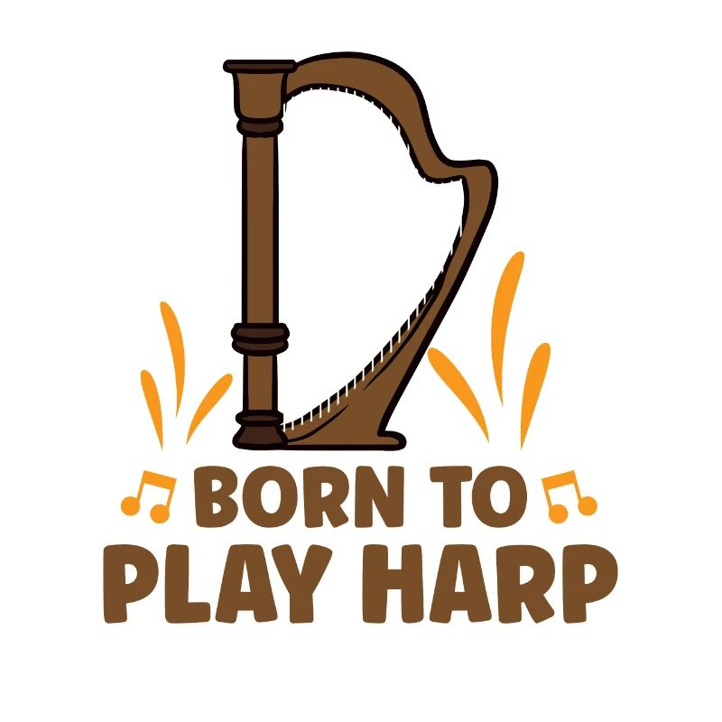 Harfenmusikinstrument Harfenlehrer