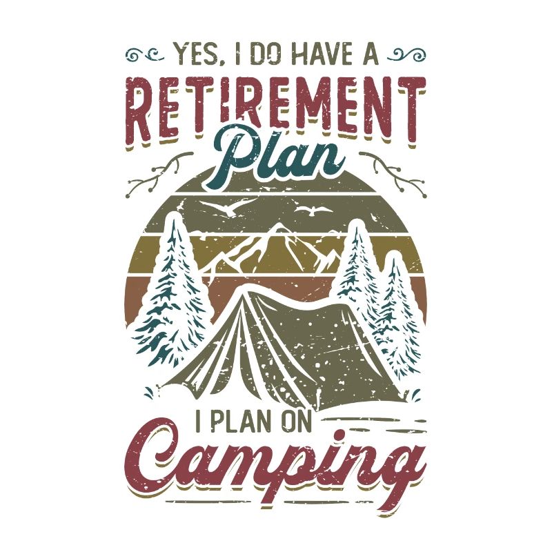 Ruhestandsplan Camping, Ruhestandscamper.