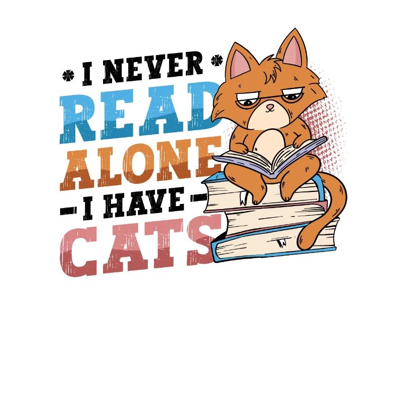 Bücherwurm Lesebücher, Katzen.
