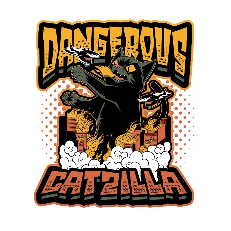 Dangerous Catzilla