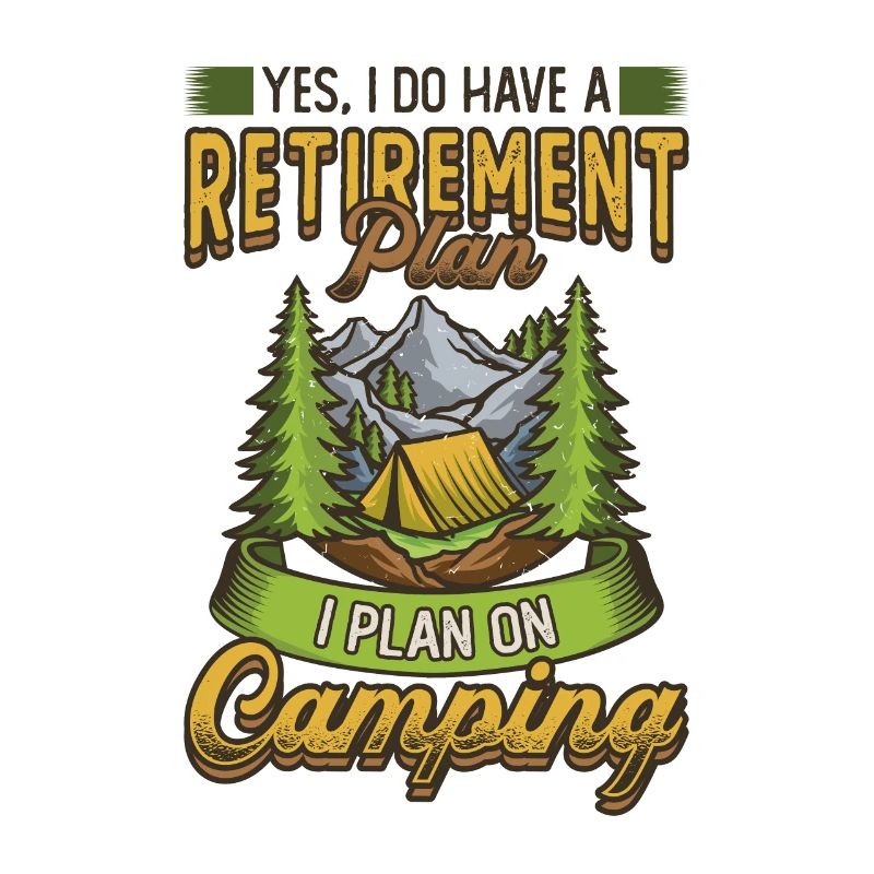 Ruhestandsplan Camping, Ruhestandscamper.