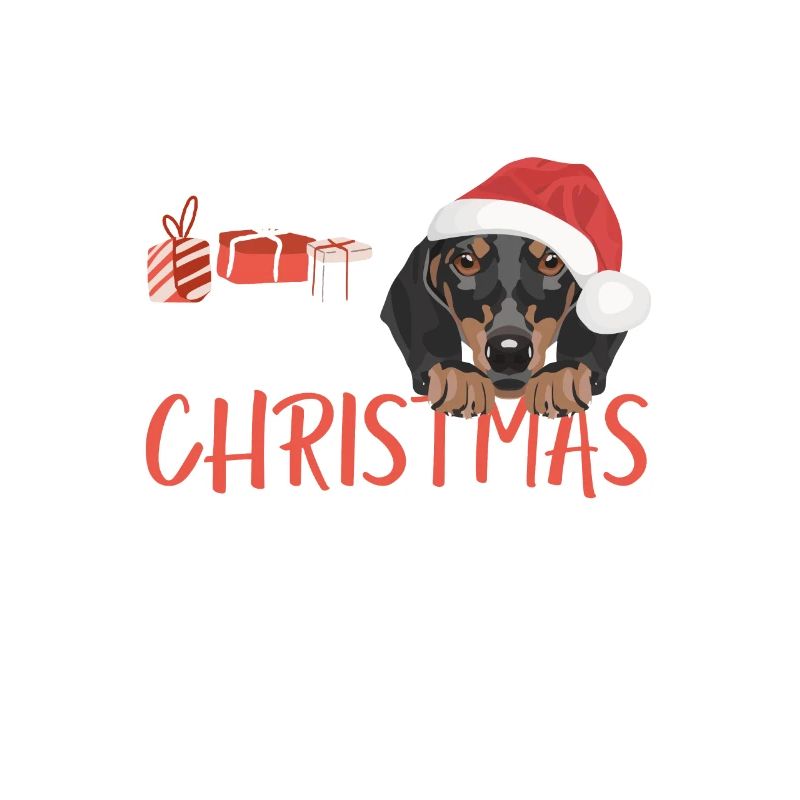 Dackel Frohe Weihnachten
