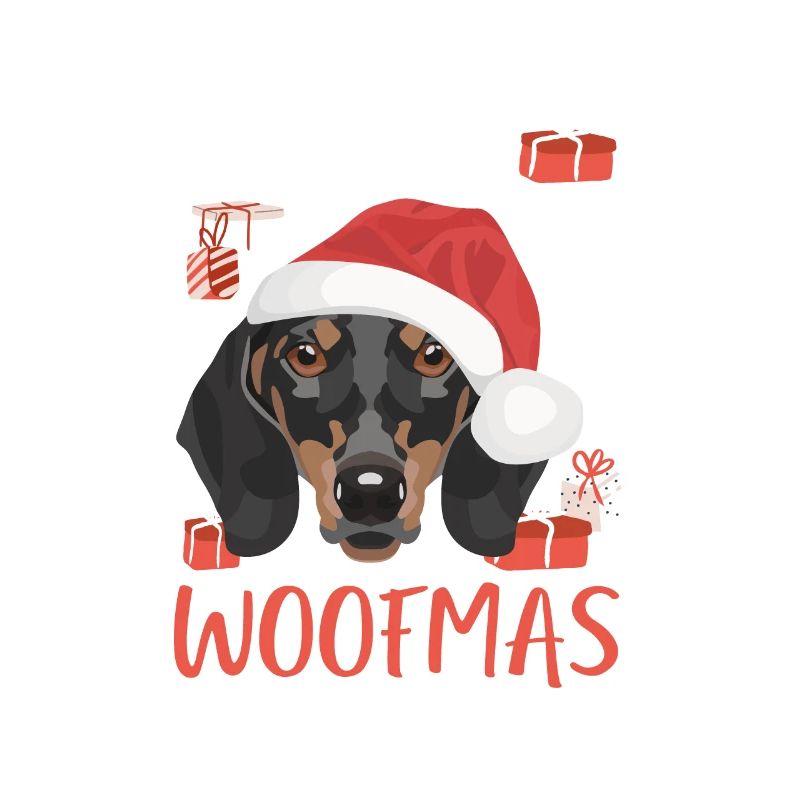 Dackel Frohe Weihnachten