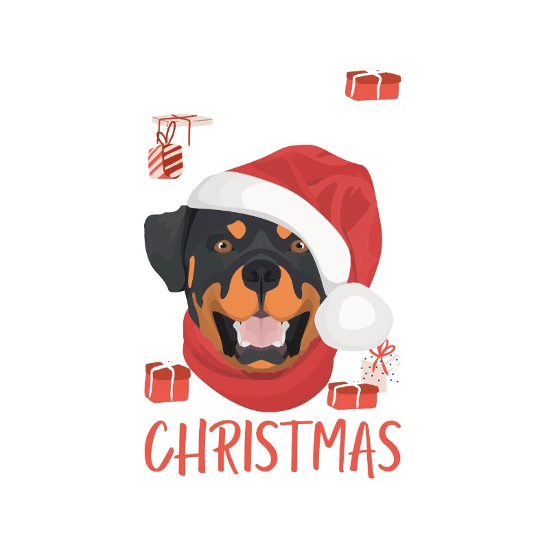 Rottweiler Frohe Weihnachten