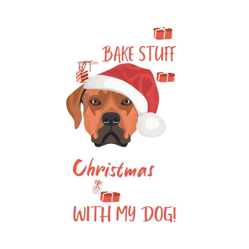 Rhodesian Ridgeback Joyeux Noël