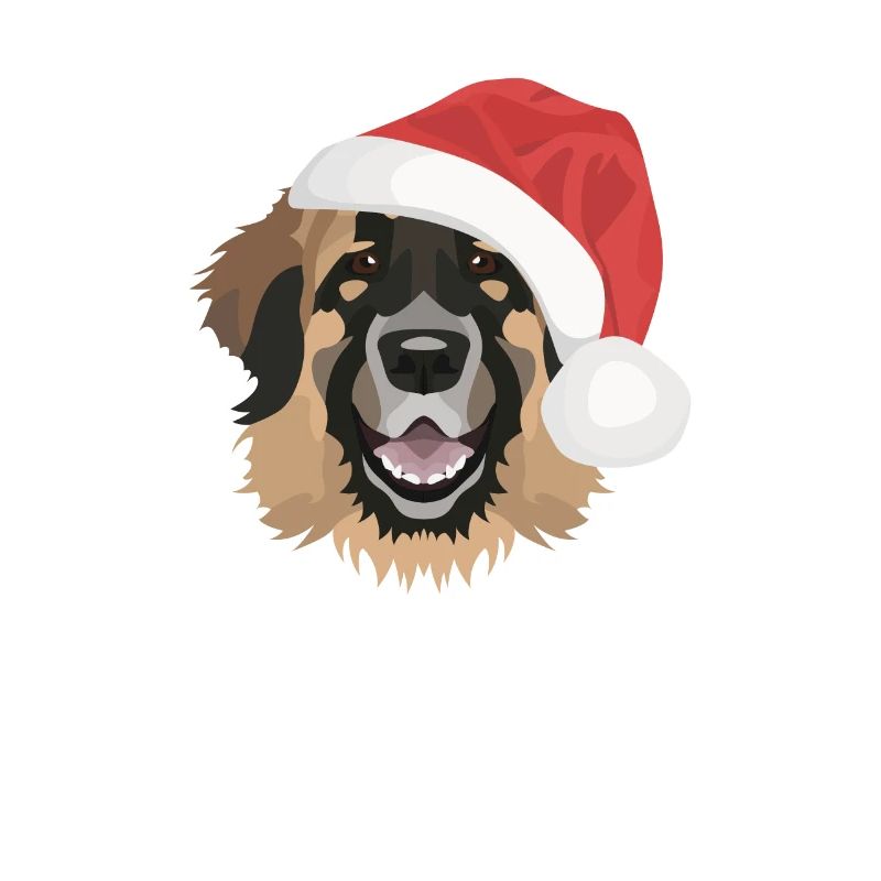 Leonberger Frohe Weihnachten