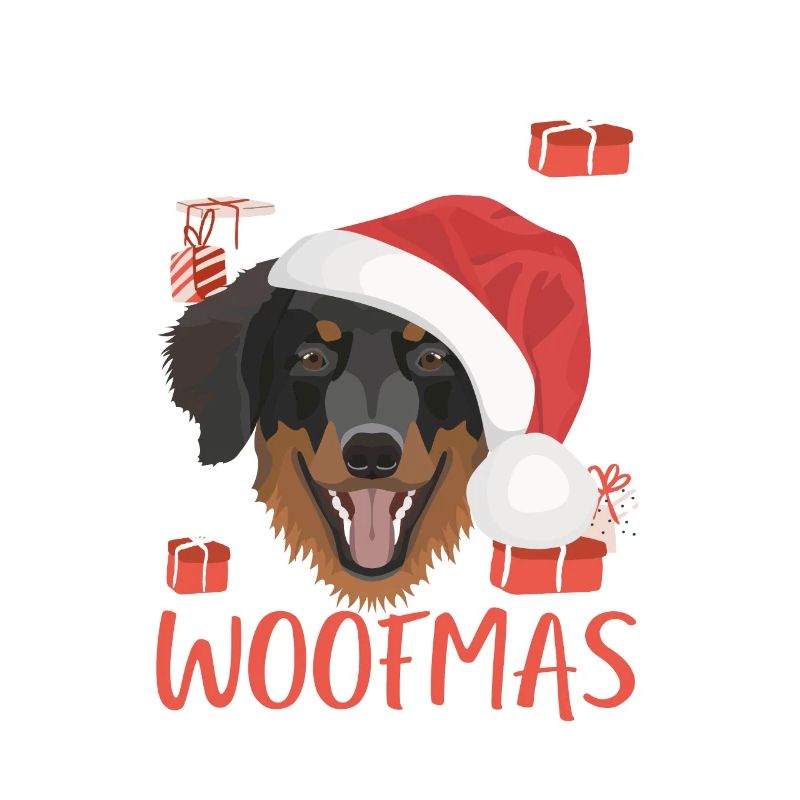 Hovawart Frohe Weihnachten