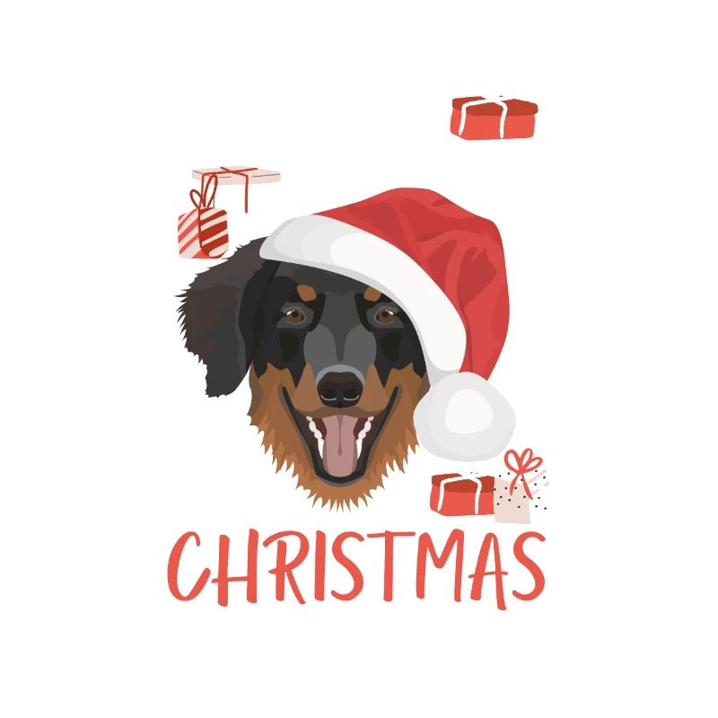 Hovawart Frohe Weihnachten
