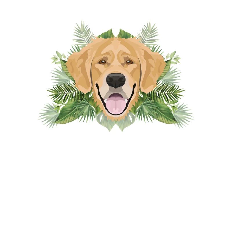 Tropical Golden Retriever