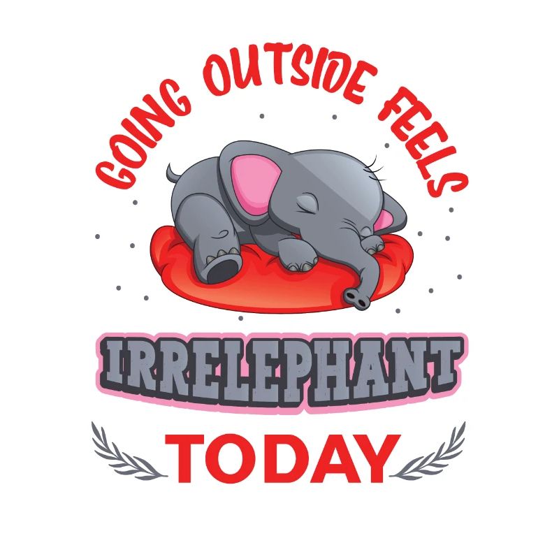 Going outside today feels lazy