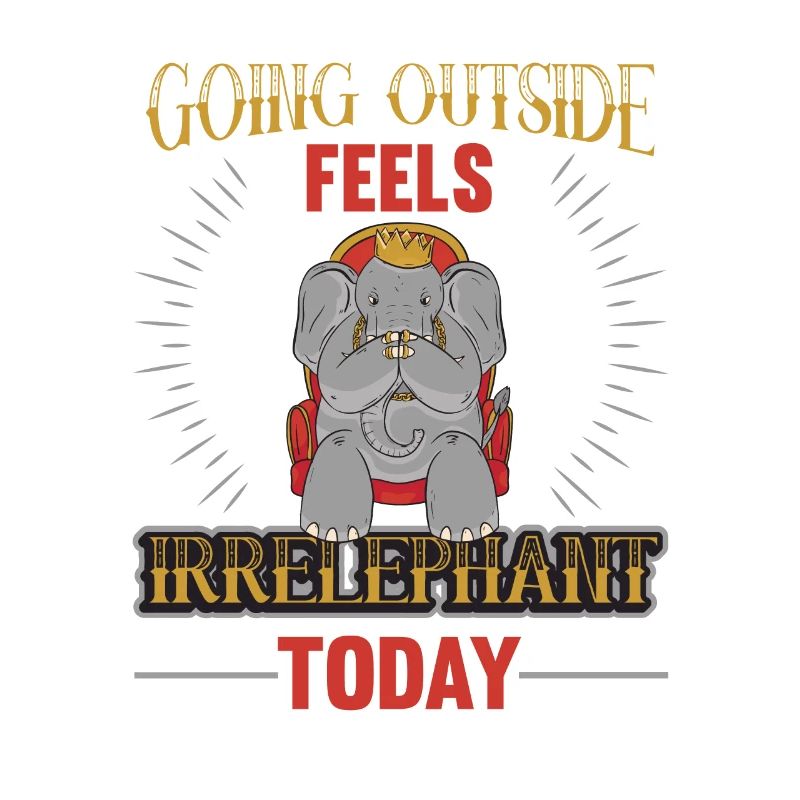 Going outside today feels lazy