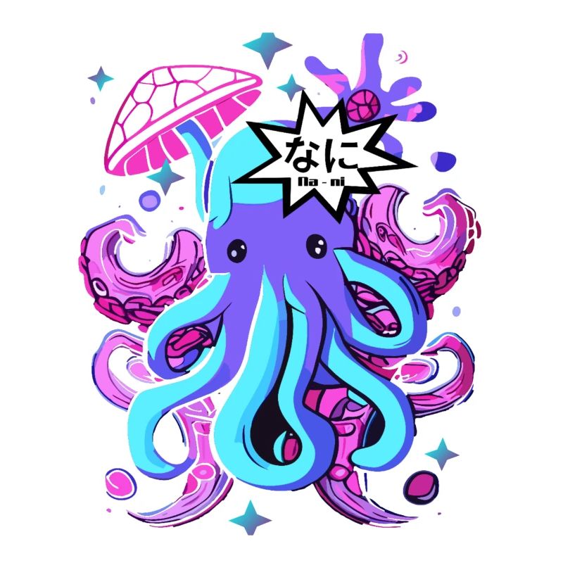 kawaii octopus otaku octopus squid