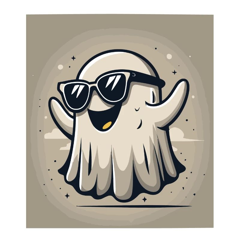 Geist mit Sonnenbrille