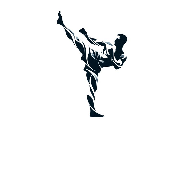 Conception de combattant Muay Thai