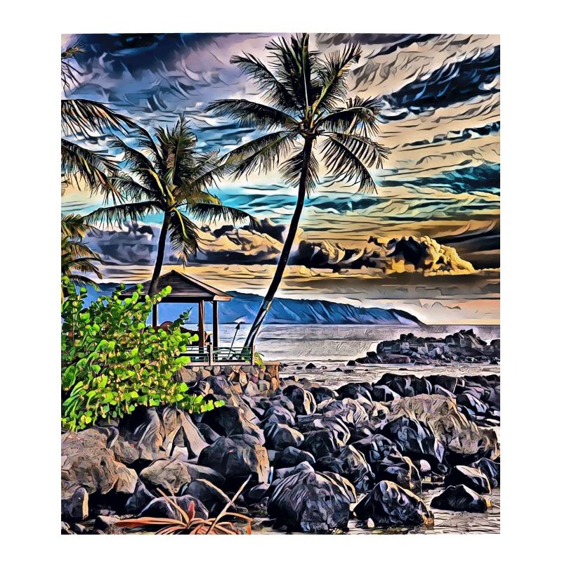 Hawaiianische Küste