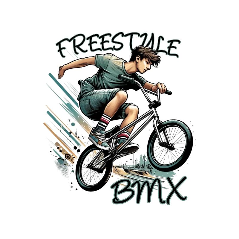 Fahrrad Radfahrer BMX
