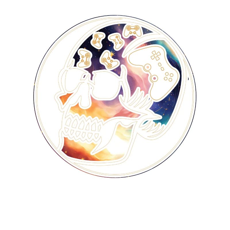 Play Controller Gaming Skull Controller