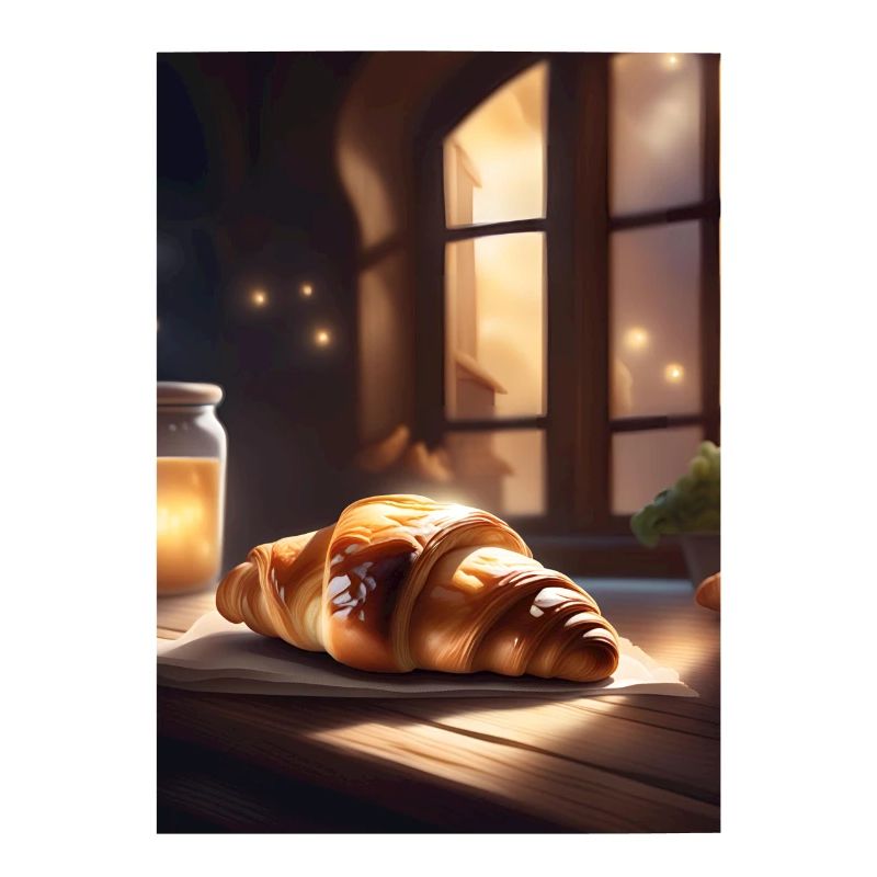 Croissants-Gebäck
