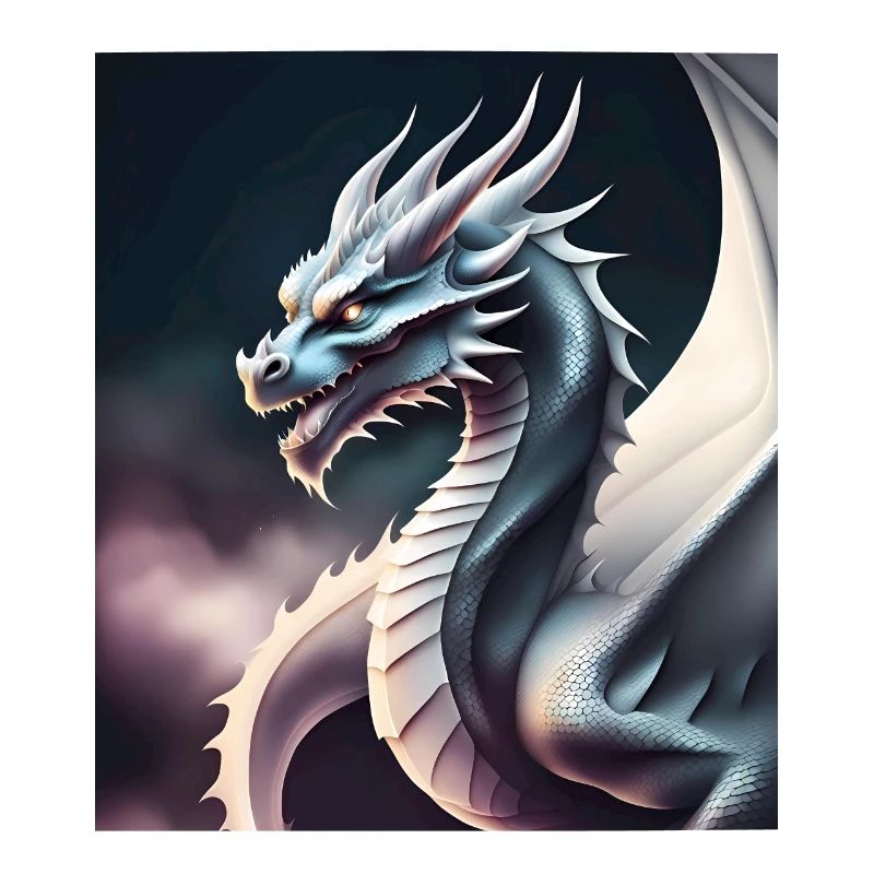 Drachen-Silhouette