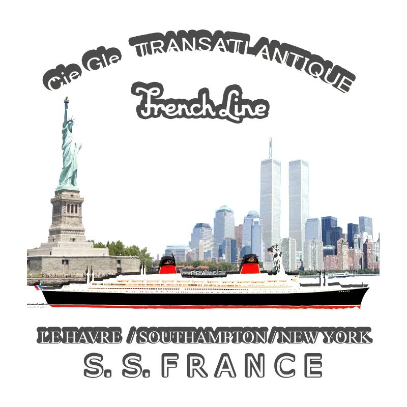 FRANKREICH PAQUEBOT NEW YORK