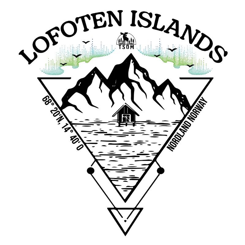 Lofoten Islands - black