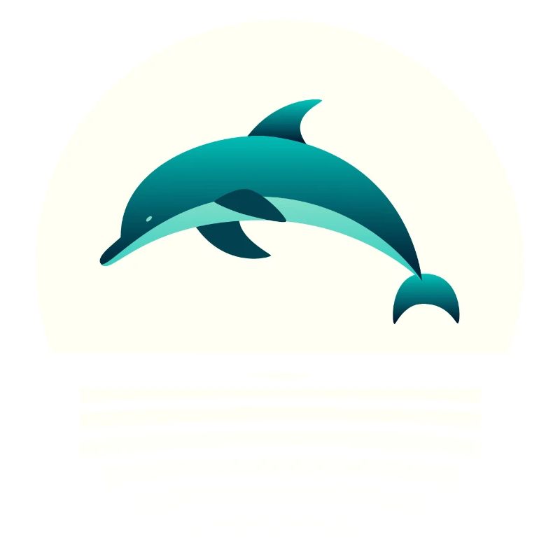 Delfin im Sprung