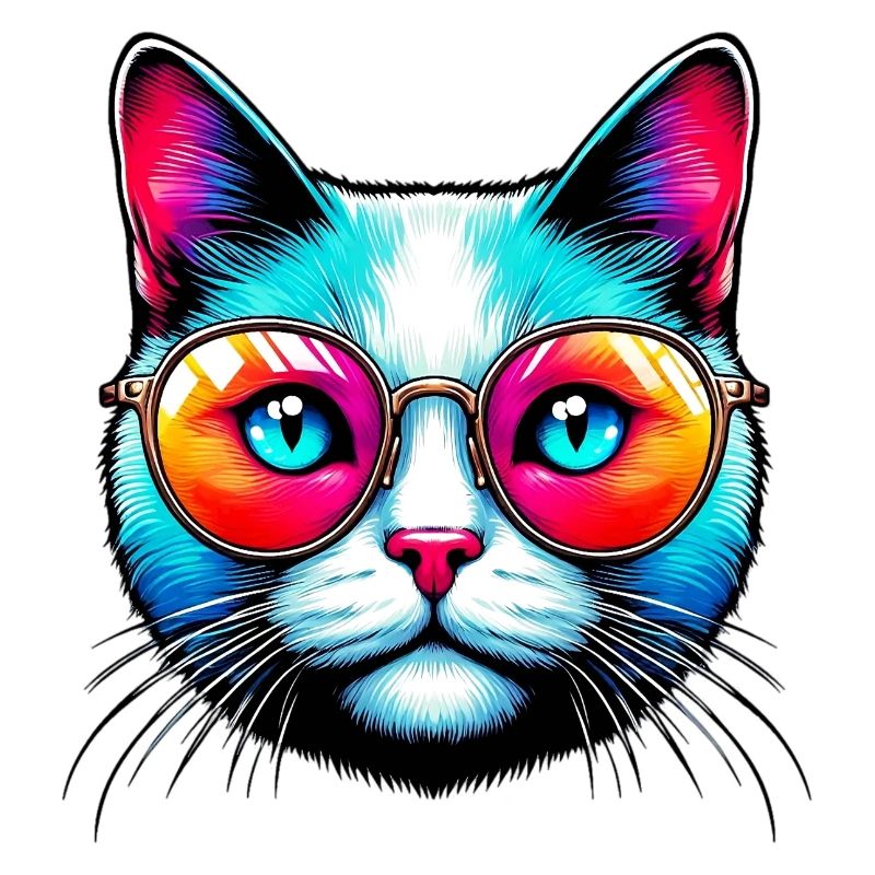 Kater mit Sonnenbrille