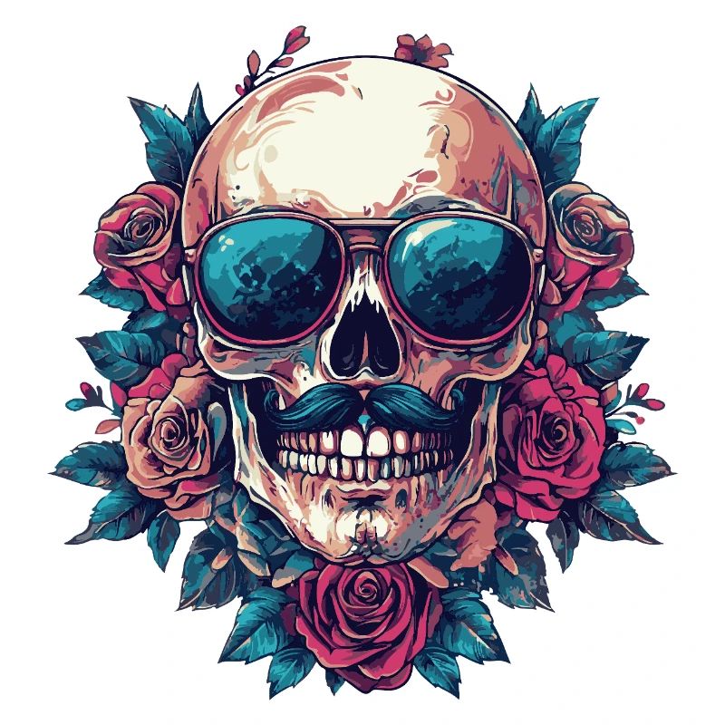 Skeleton Colorful