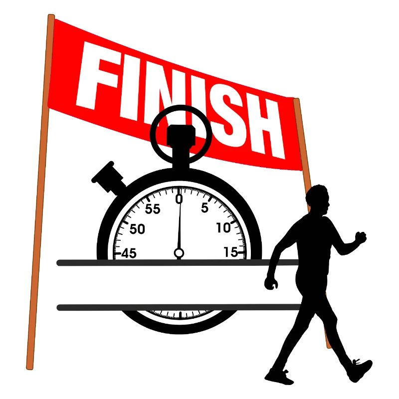 Walking Finish Time Men