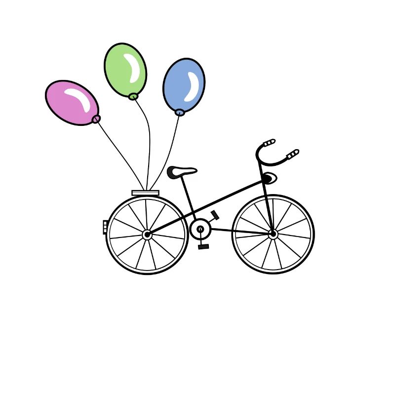 Fahrrad mit Heckantrieb