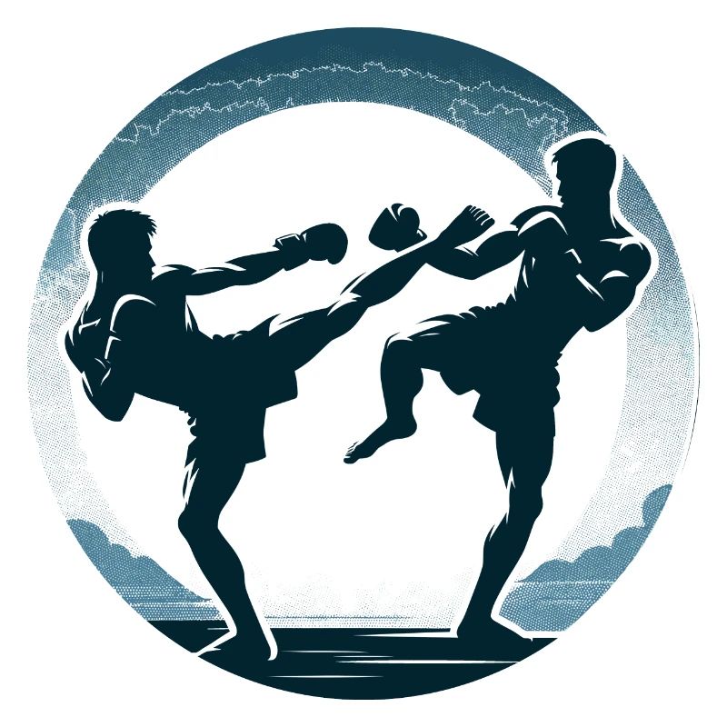 Muay Thai Kampf