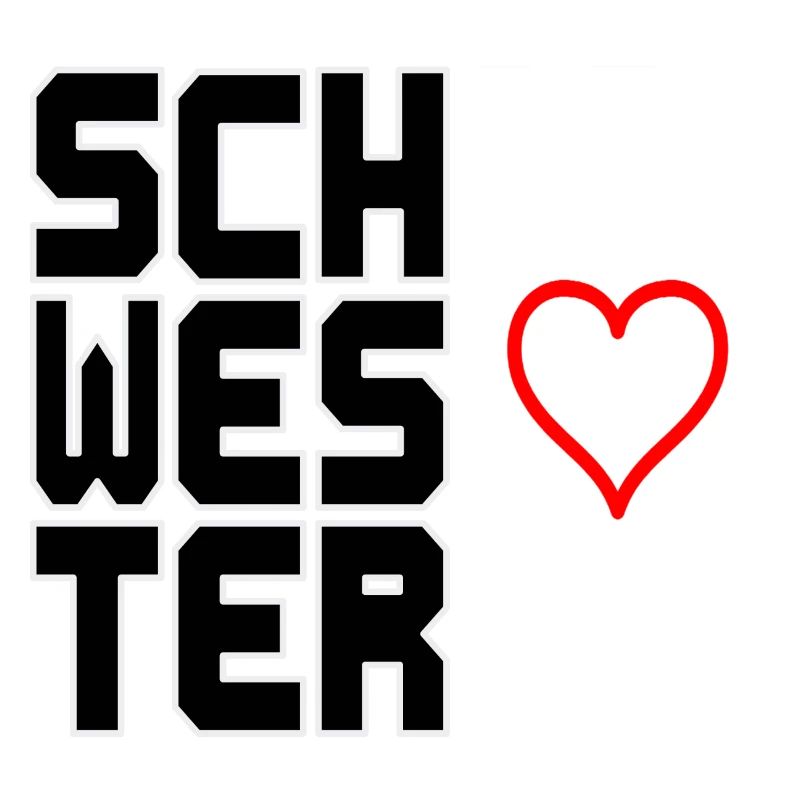 Schwesterherz Vertikal