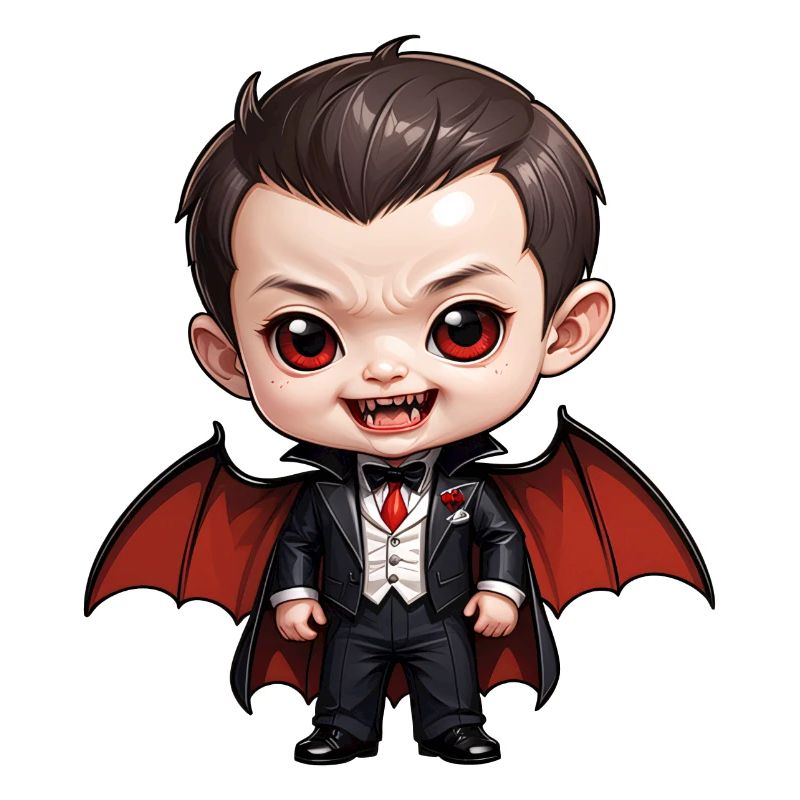 Halloween - Garçon vampire mignon