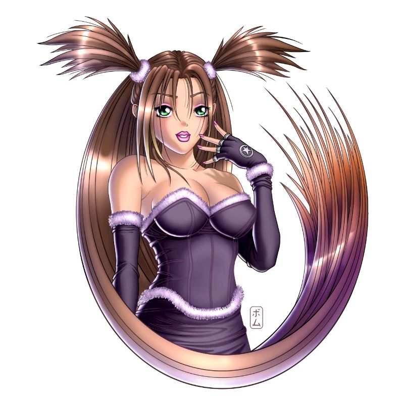 Anime Pigtails
