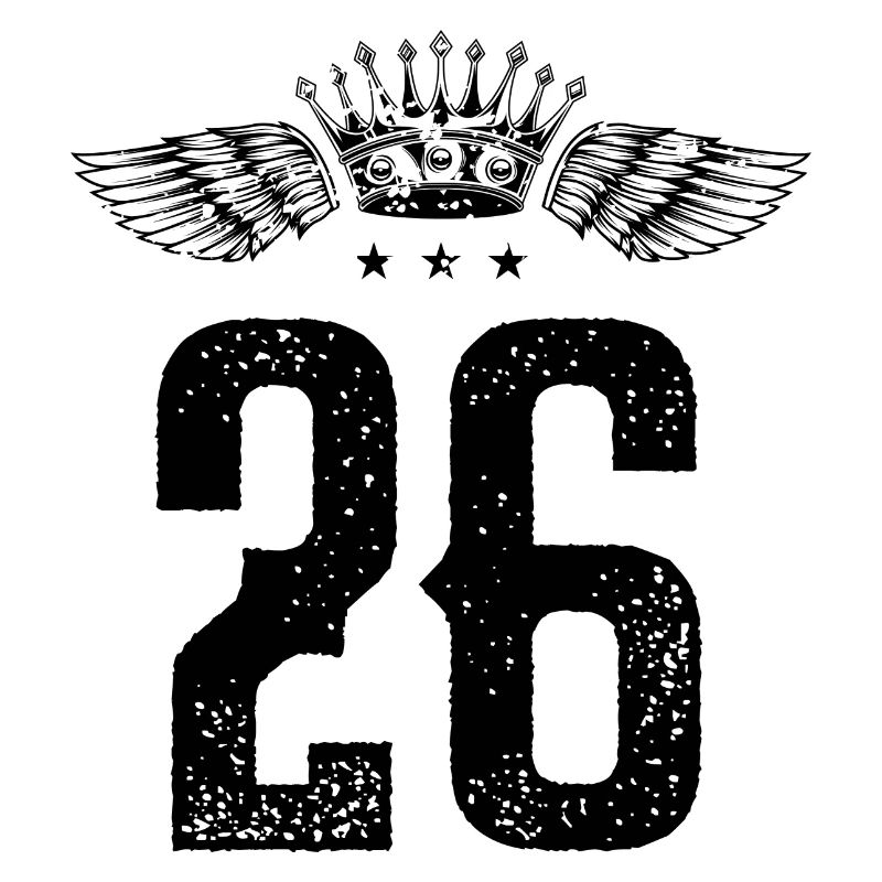 26 Zahl Krone
