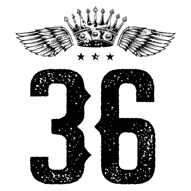 36 Zahl Krone