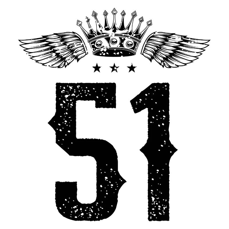 51 Zahl Krone