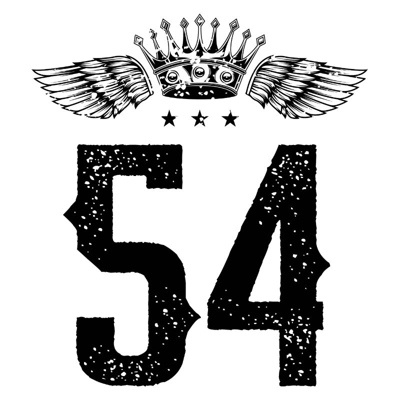 54 Zahl Krone