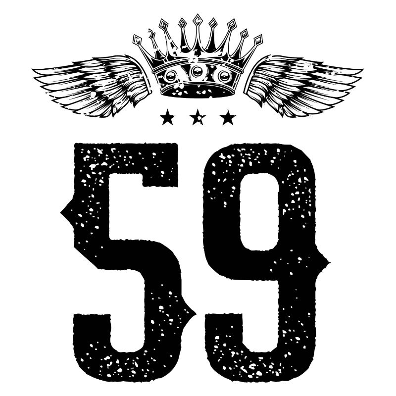 59 Zahl Krone