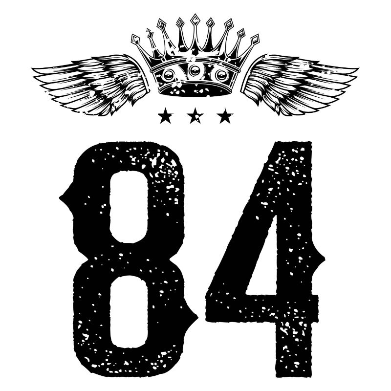 84 Zahl Krone