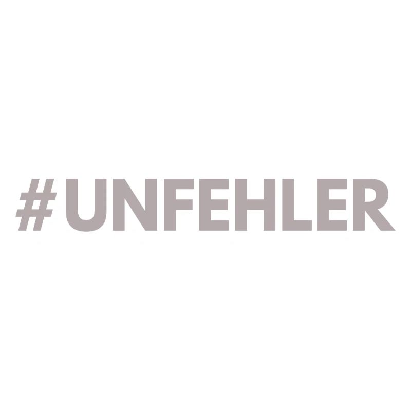 #Unfehler