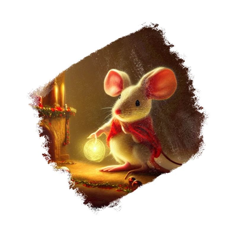 Weihnachten Maus