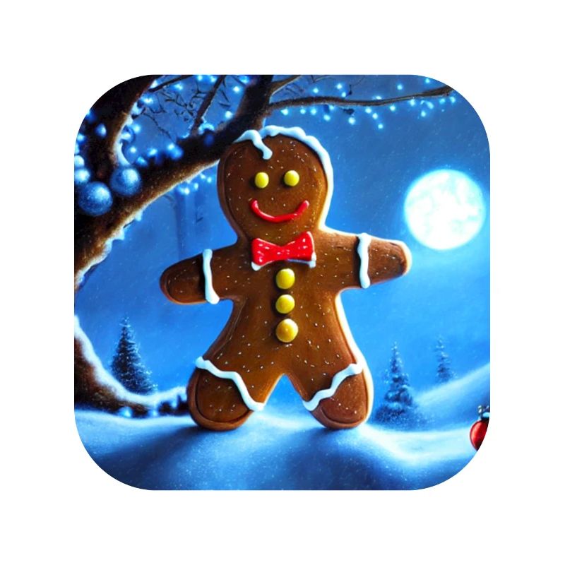 Weihnachts Lebkuchenmann