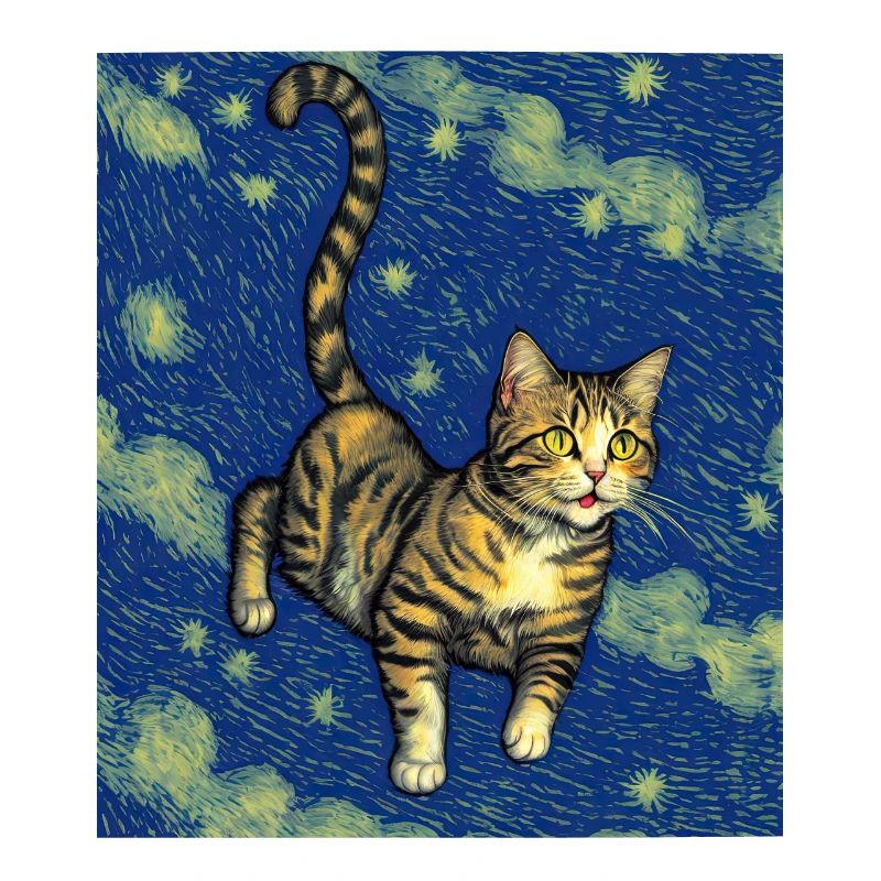 Surreal Impressionistic Cat Impressionism Cats Pa
